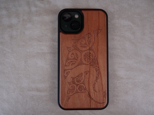 Manta Rays Wood Case (iPhone)
