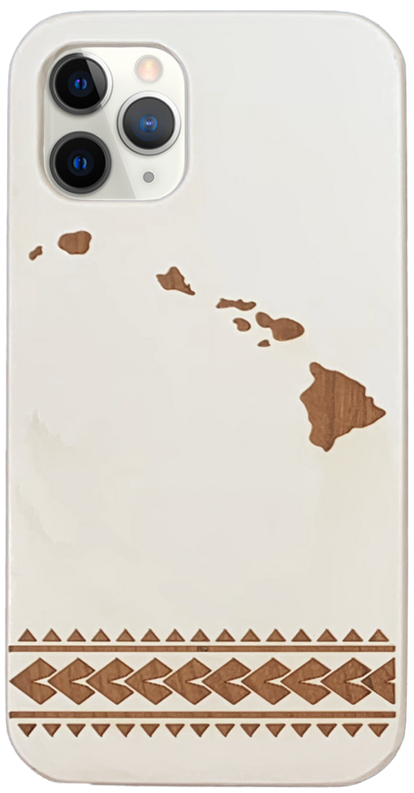 Hawaiian Islands Case Black (iPhone)