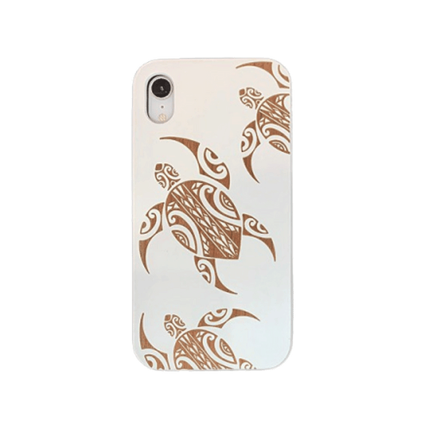 Tribal Honu White Case (iPhone)
