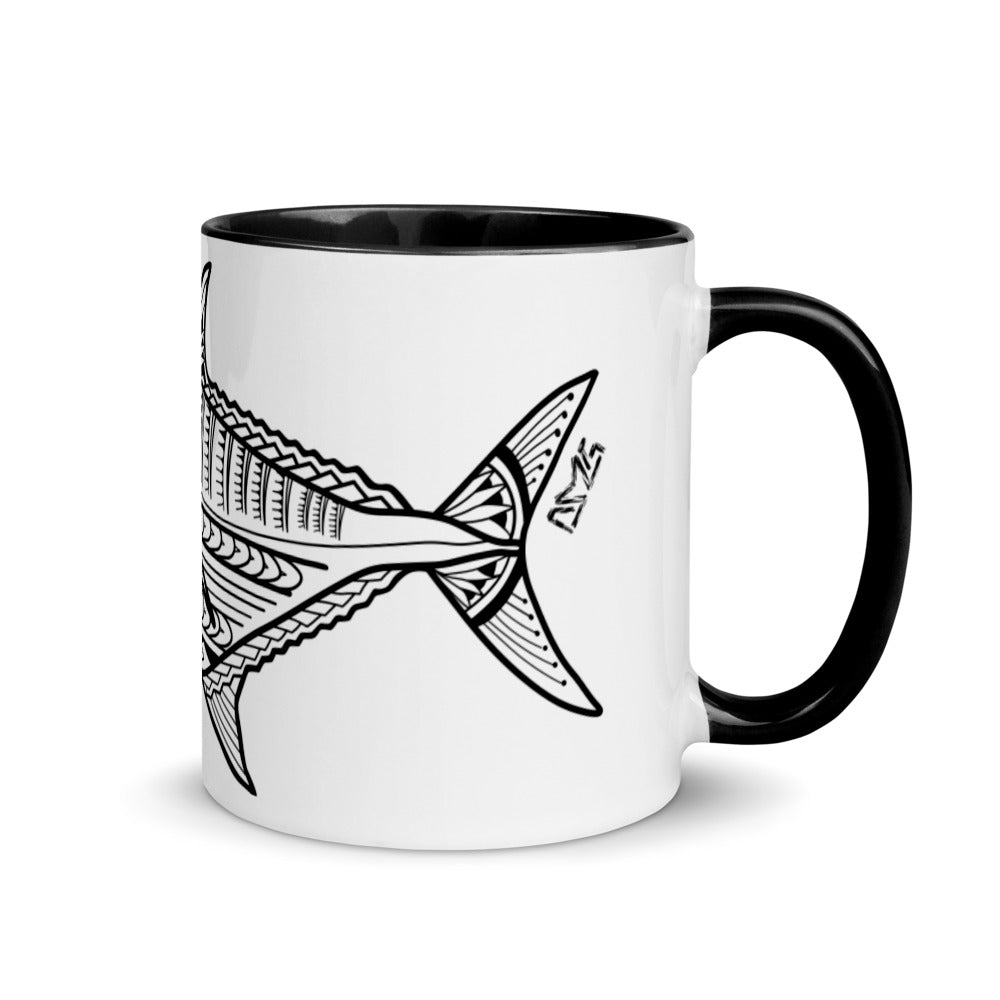 Ulua Mug with Color Inside – Diamond Wood HI