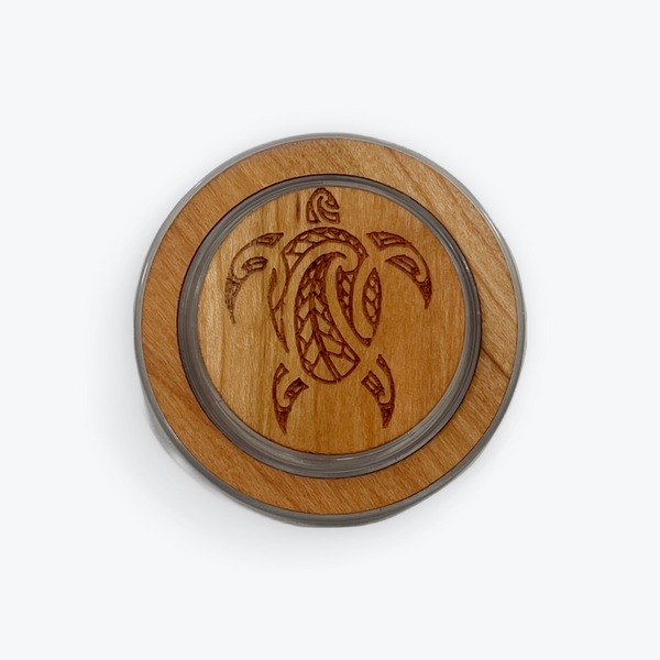 Honu (Turtle)  Magsafe Pop Phone Holder Wood