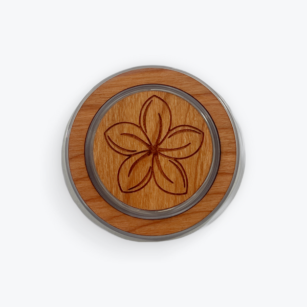 Plumeria  Magsafe Pop Phone Holder Wood