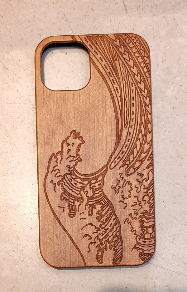Nami Wave Wood Case (iPhone)