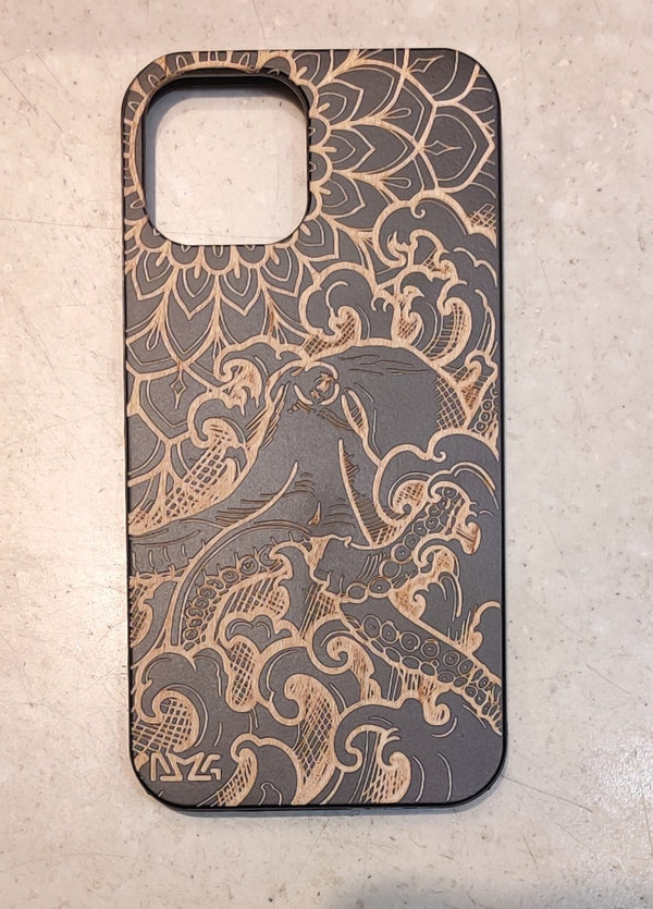 He’e (Octopus) Wood Case (iPhone)