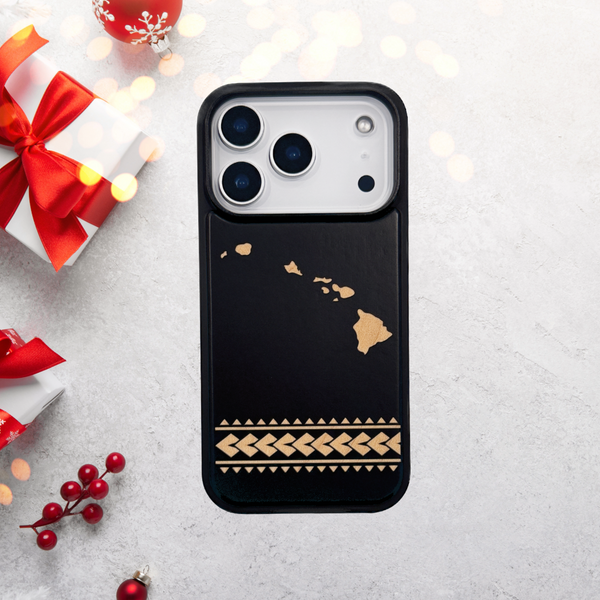 Hawaiian Islands Case Black (iPhone)