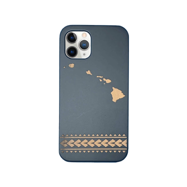 Hawaiian Islands Case Black (iPhone)