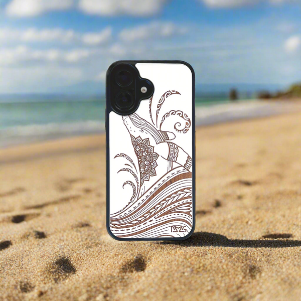 Tribal Whale Case (iPhone) White