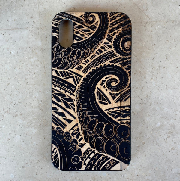 Octopus Wood Case (iPhone)