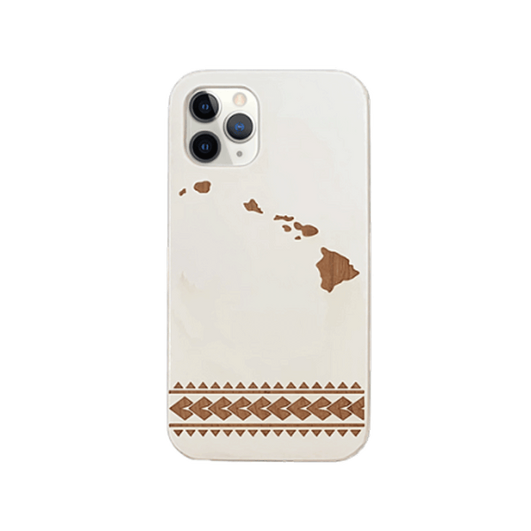 Hawaiian Islands Case White (iPhone)