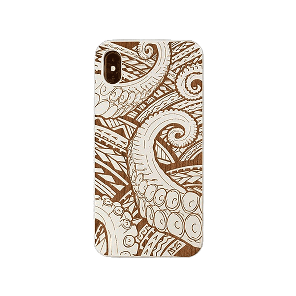 Octopus Wood Case (iPhone)