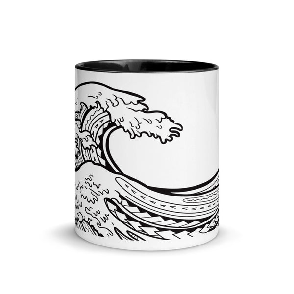 Nami Wave Mug with Color Inside