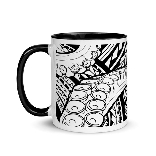 Octopus Mug with Color Inside