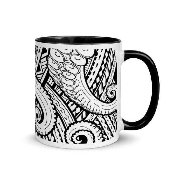 Octopus Mug with Color Inside