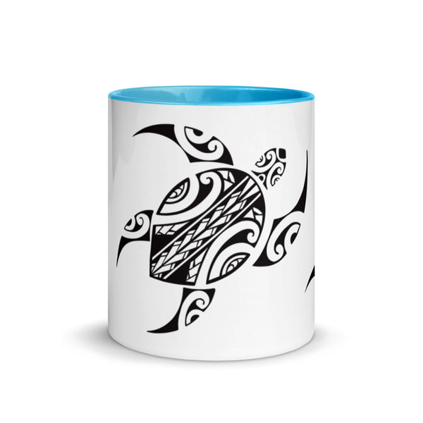 Honu Mug with Color Inside