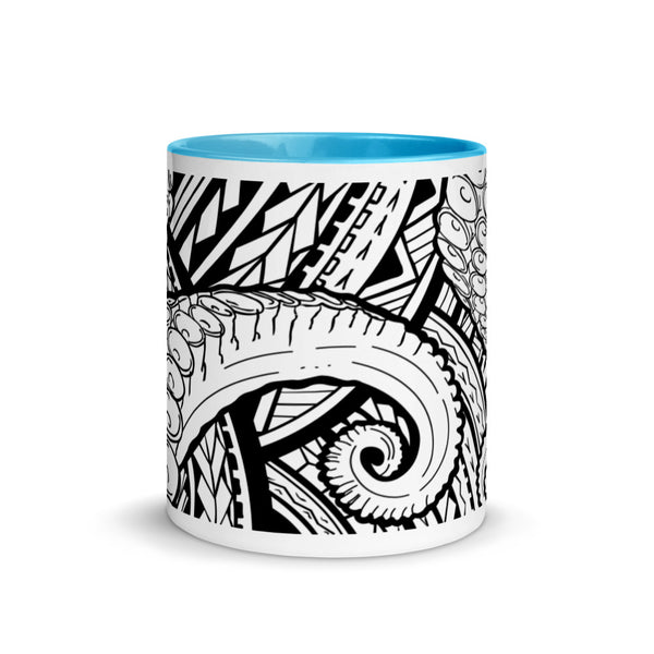 Octopus Mug with Color Inside