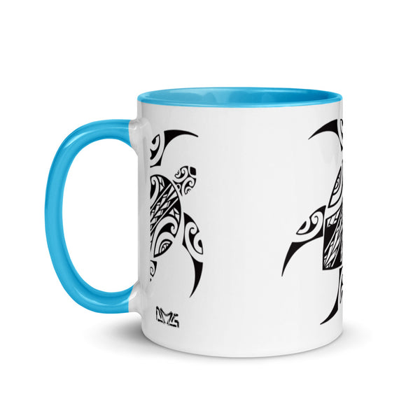Honu Mug with Color Inside
