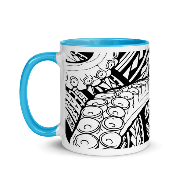 Octopus Mug with Color Inside