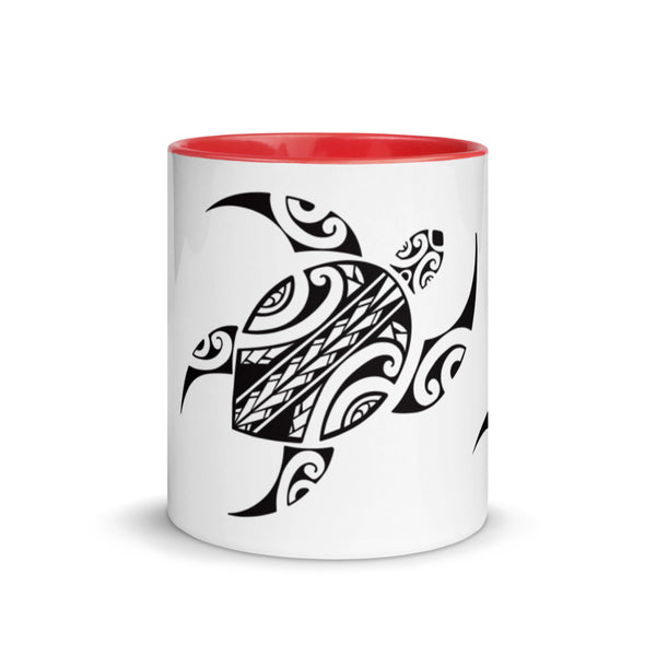 Honu Mug with Color Inside