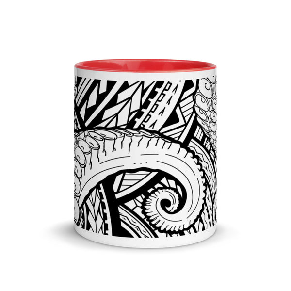 Octopus Mug with Color Inside