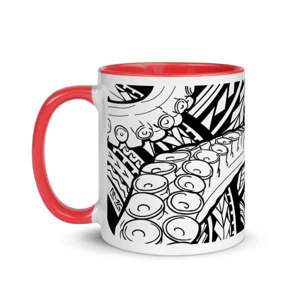 Octopus Mug with Color Inside