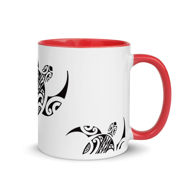 Honu Mug with Color Inside