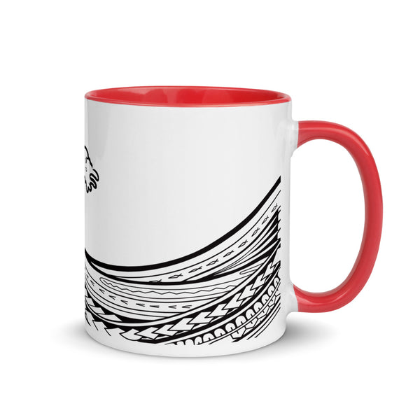 Nami Wave Mug with Color Inside