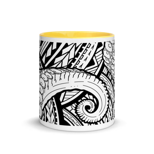 Octopus Mug with Color Inside