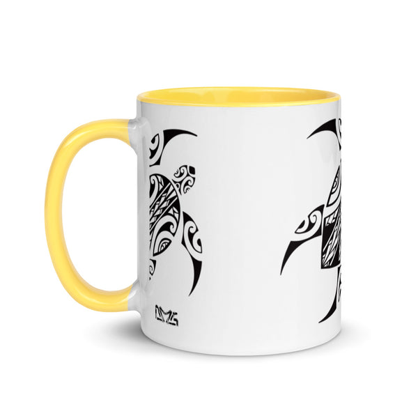 Honu Mug with Color Inside
