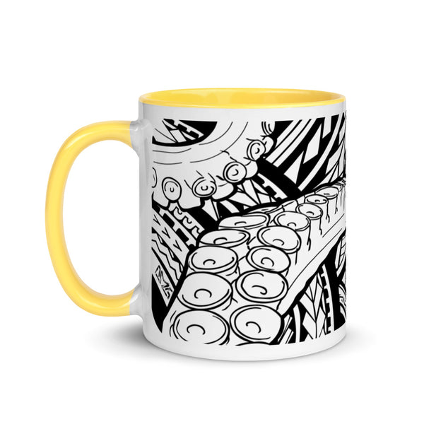 Octopus Mug with Color Inside